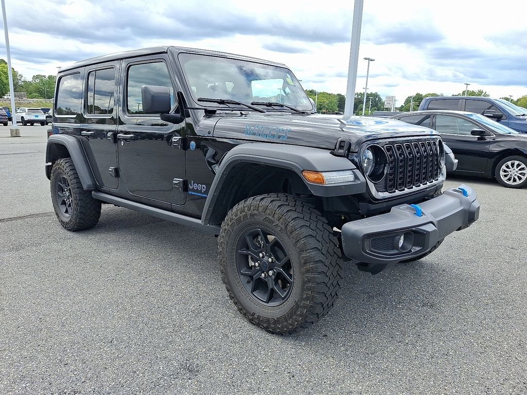 Used 2024 Black Jeep Willys 4xe image 1