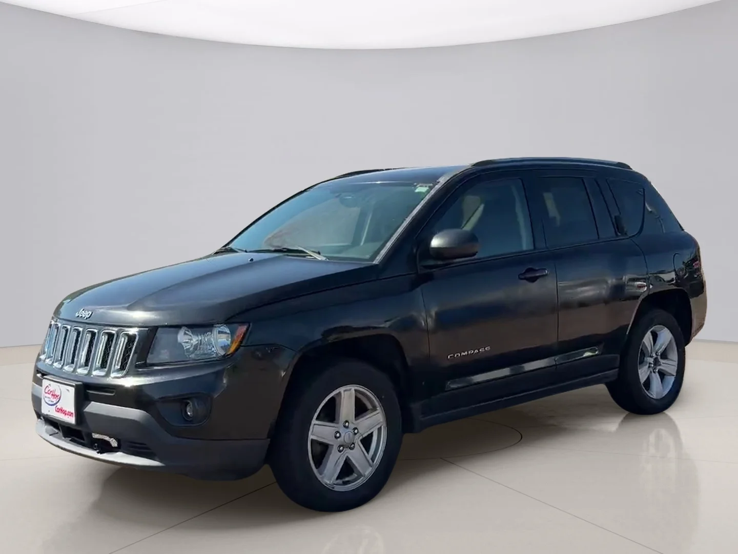 Used 2017 Black Jeep SPORT image 1