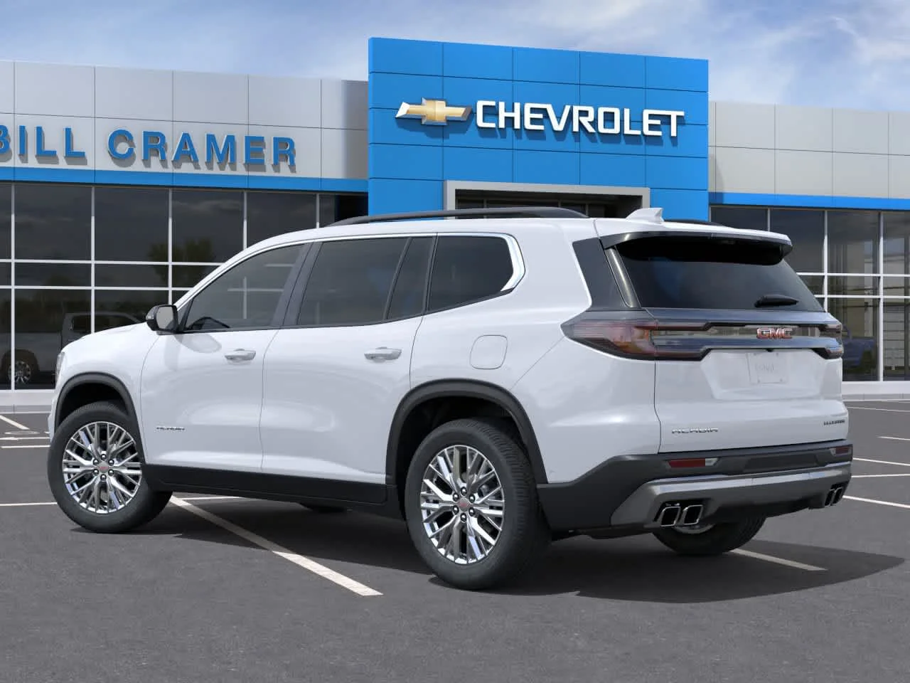 New 2027 Glacier White Tricoat GMC Elevation image 3