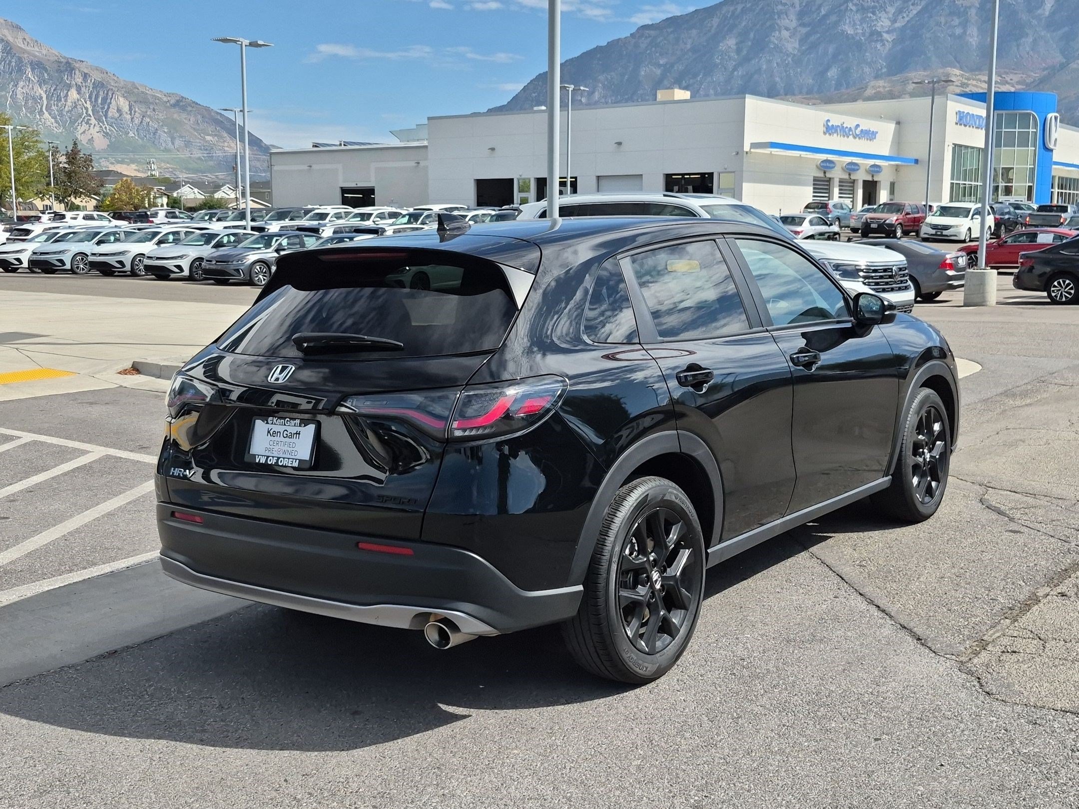 Used 2025 Crystal Black Pearl Honda Sport image 3