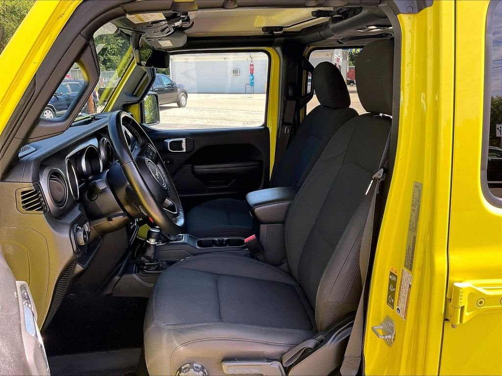 Used 2022 Yellow Jeep Unlimited High Tide image 10