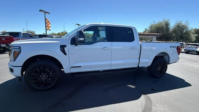 New 2026 Star White Metallic Tri-Coat Ford Lariat® image 7