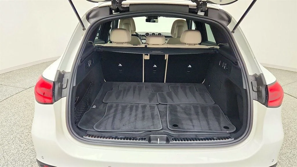 Used 2025 Polar White Mercedes-Benz GLC 300 4MATIC® SUV w/ Panorama Sunroof & 19
