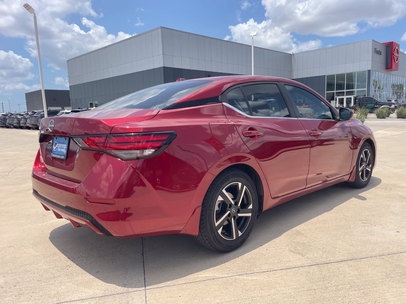 Used 2025 Red Nissan SV image 5