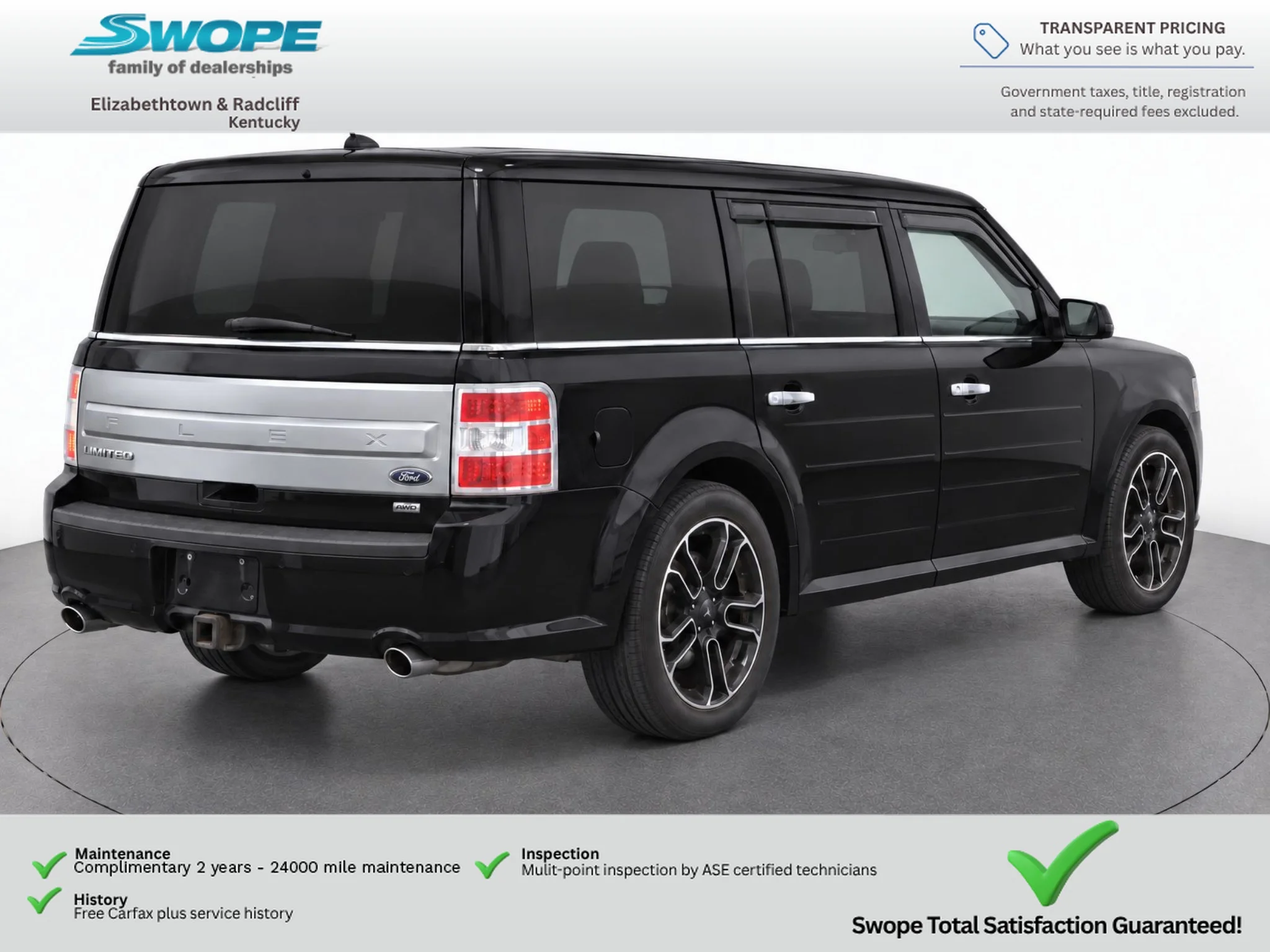 Used 2015 Tuxedo Black Metallic Ford Limited image 5