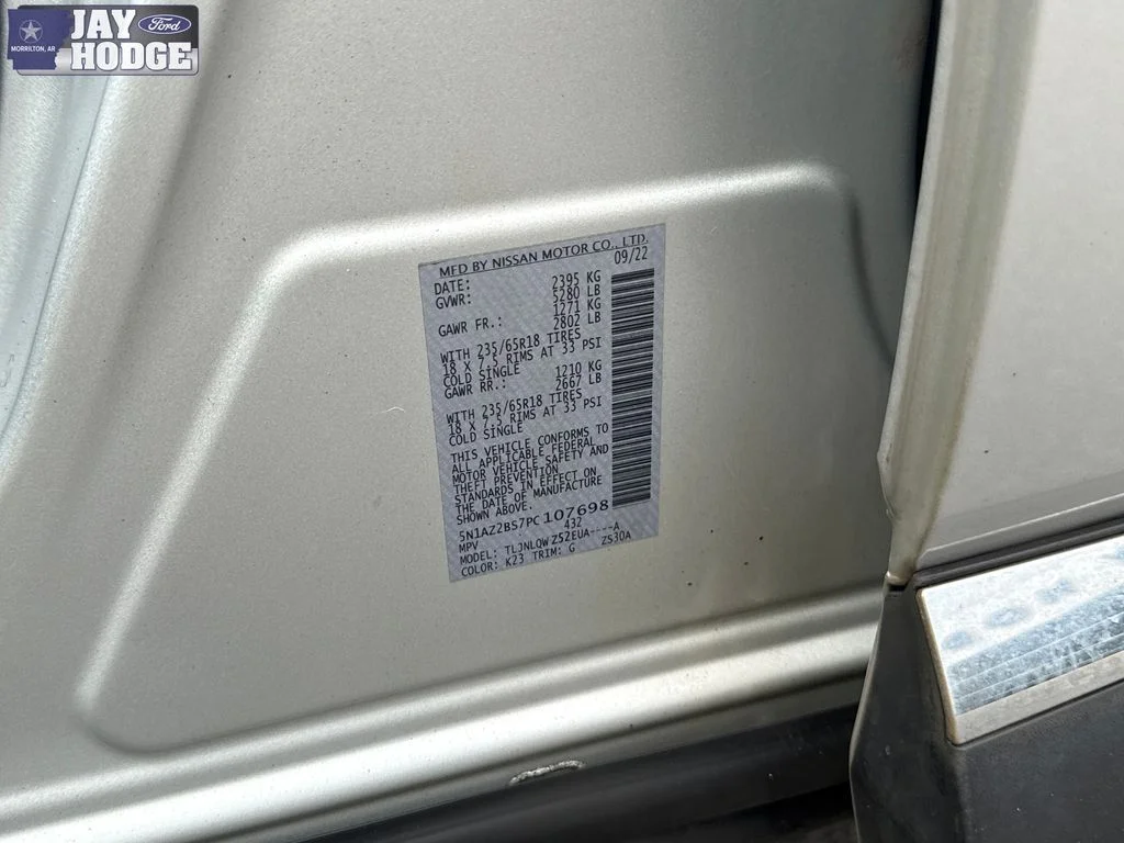 Used 2023 Brilliant Silver Metallic Nissan SV image 26