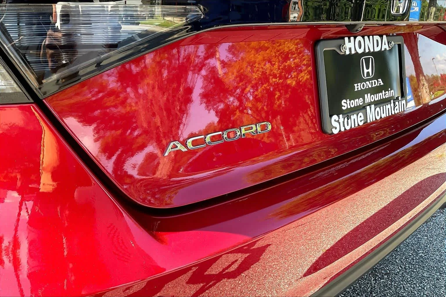 New 2026 Radiant Red Metallic Honda LX image 15