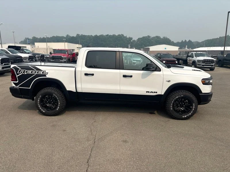 New 2026 Bright White Clear-Coat Exterior Paint RAM Rebel image 2