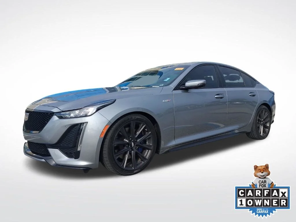 Used 2023 Silver Cadillac V-Series image 1