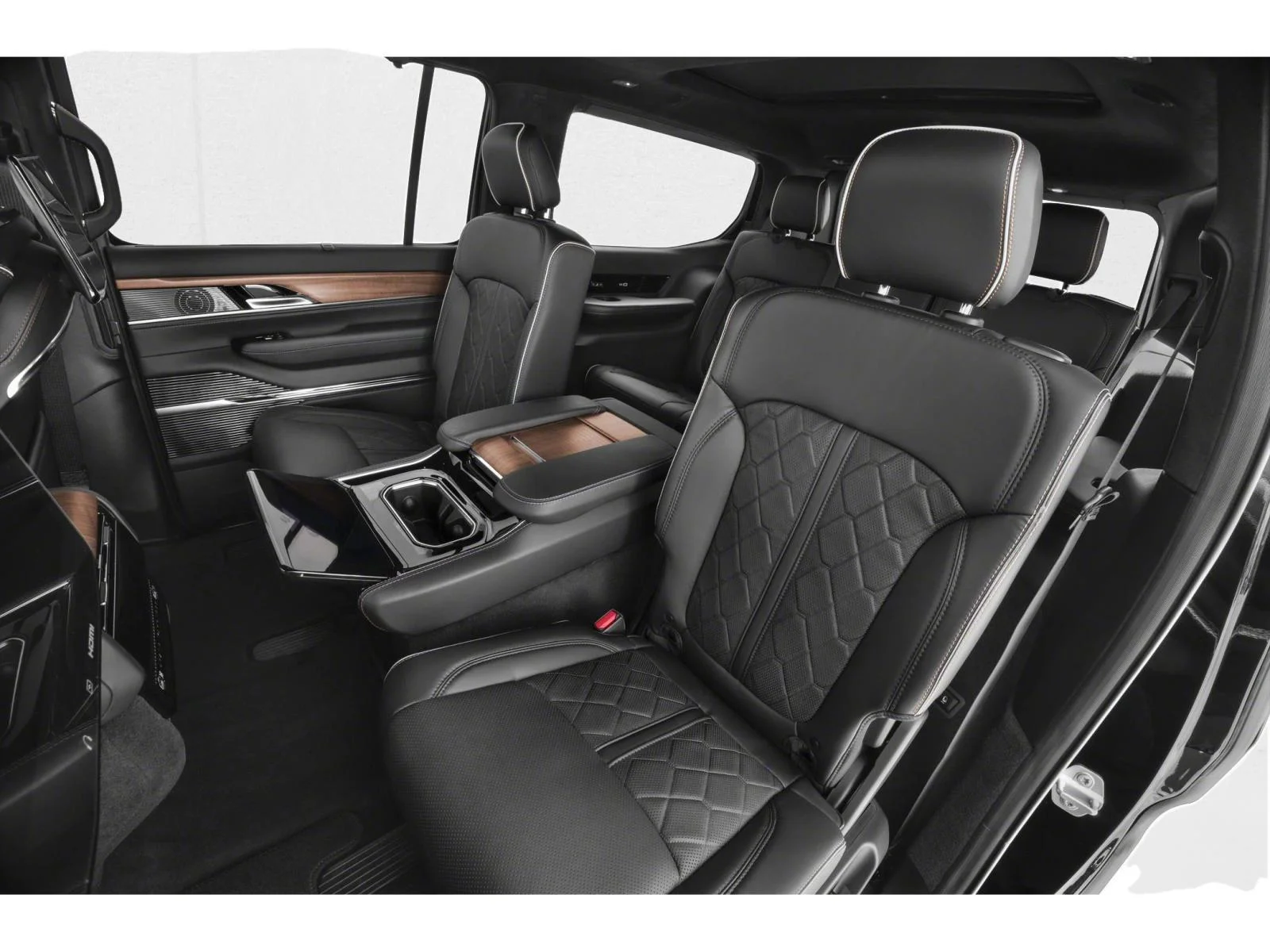 New 2026 Bright White Clearcoat Jeep Summit Obsidian image 9