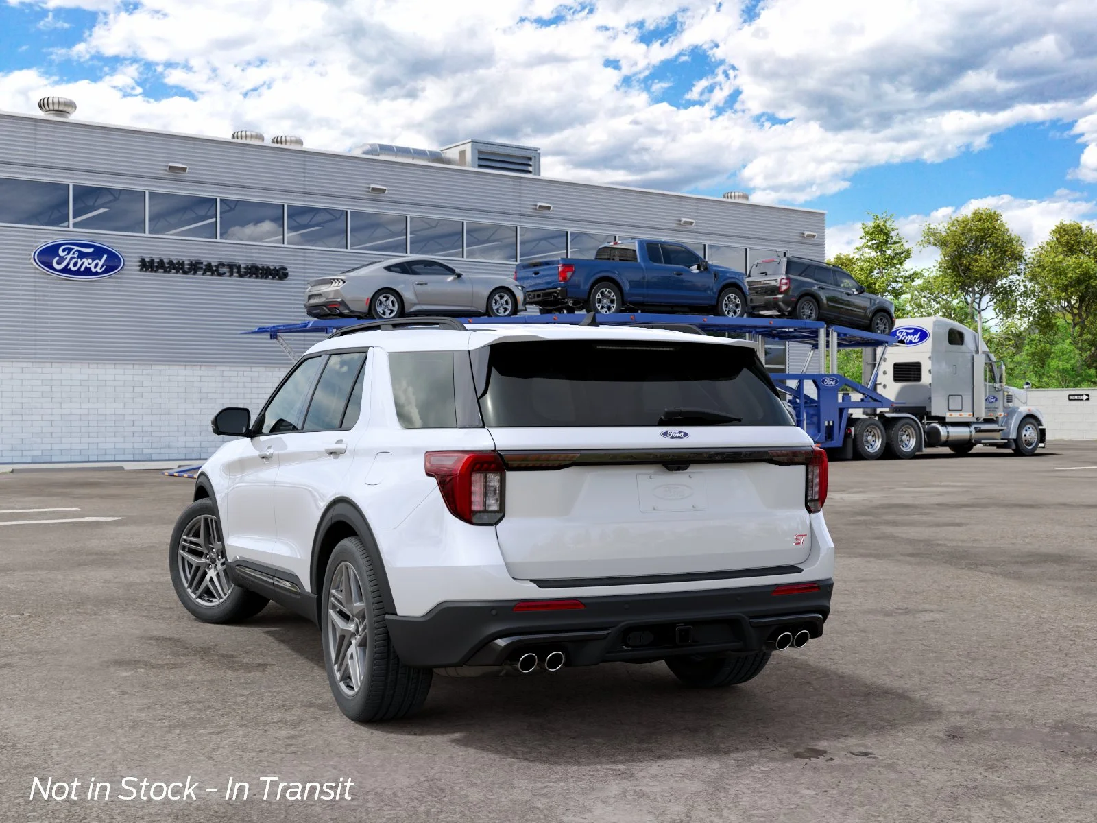 New 2027 Star White Metallic Tri-Coat Ford ST image 8