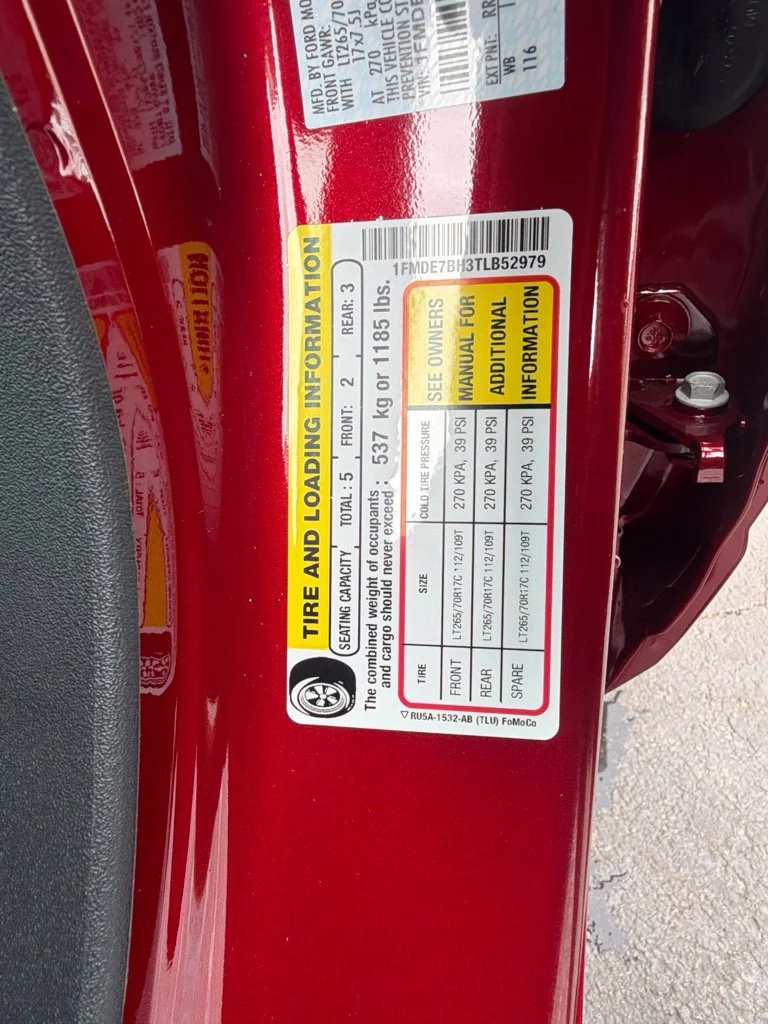 New 2026 Ruby Red Metallic Tinted Clearcoat Ford Big Bend® image 53