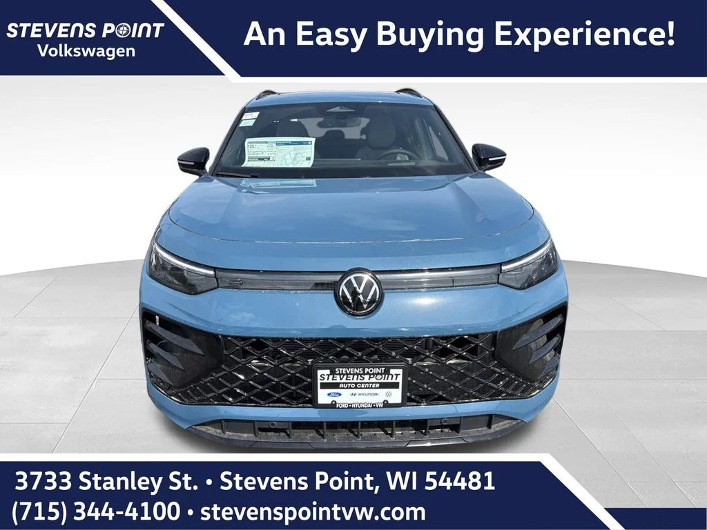 New 2026 Monterey Blue Pearl Volkswagen 2.0T SE R-Line Black image 8