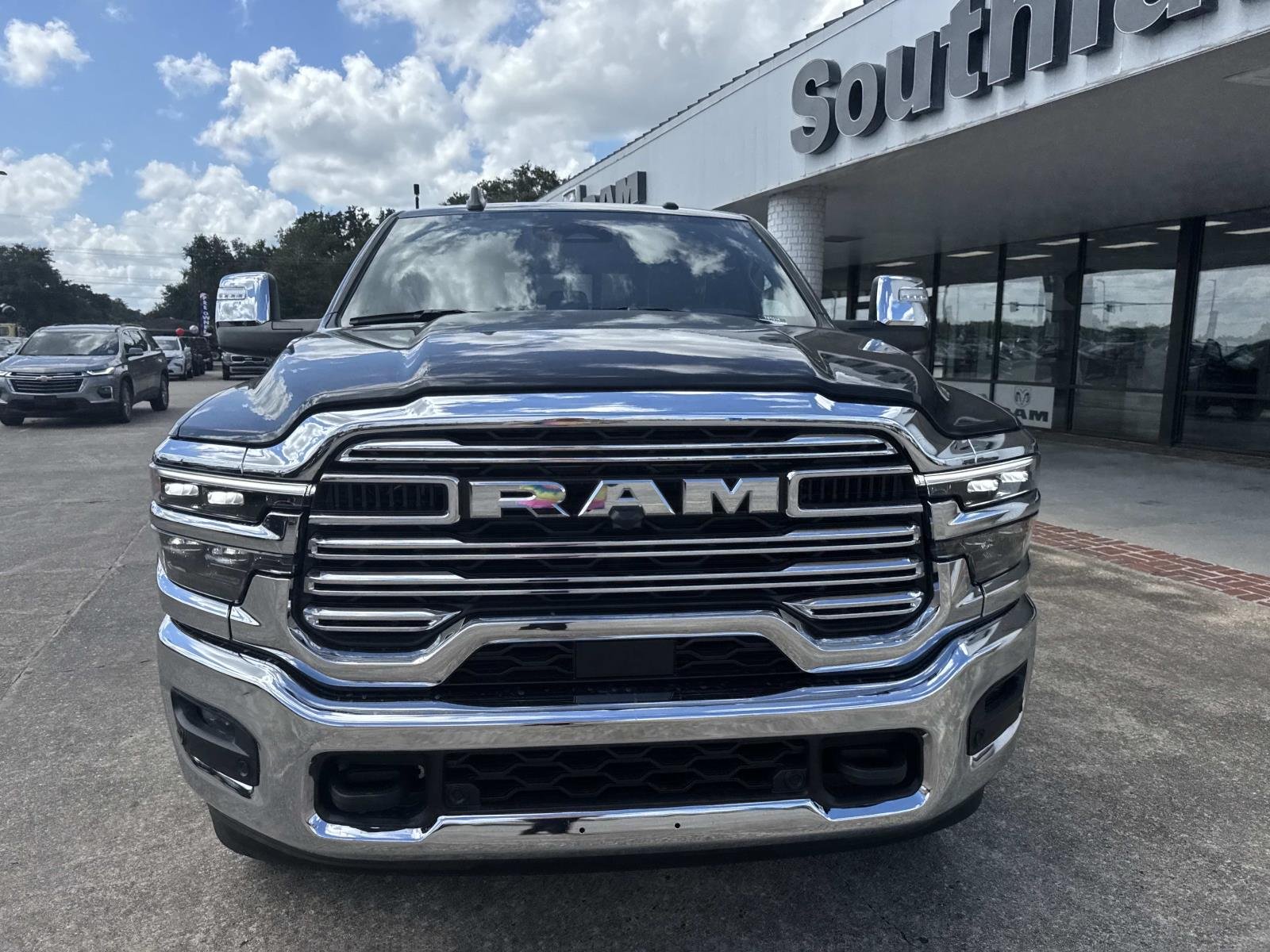 New 2026 Forged Blue Metallic Exterior Paint RAM Laramie image 2