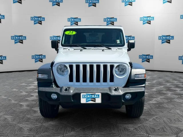 Certified Used 2023 White Jeep Sport S image 9