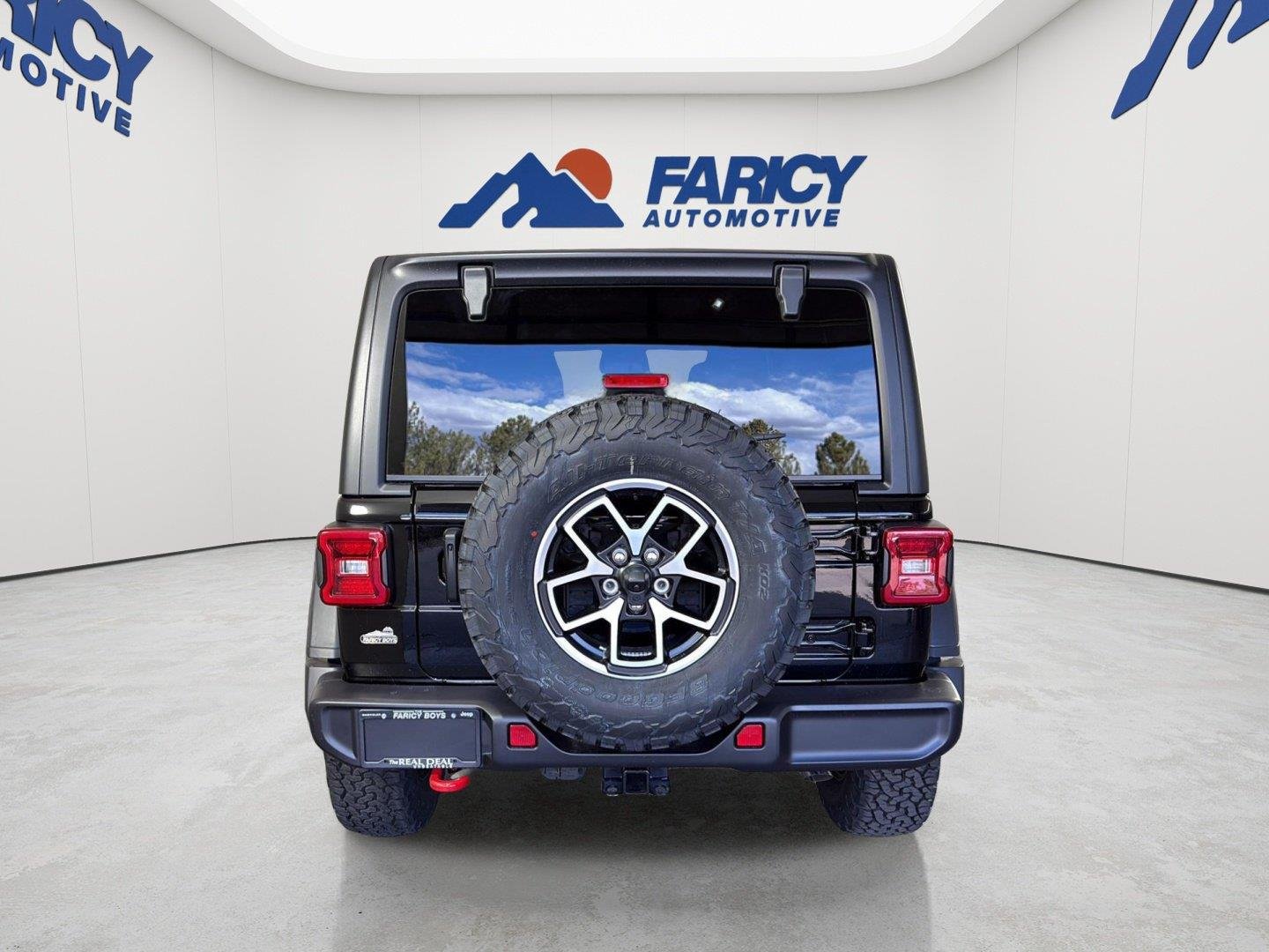 New 2026 Black Clear-Coat Exterior Paint Jeep Rubicon image 5
