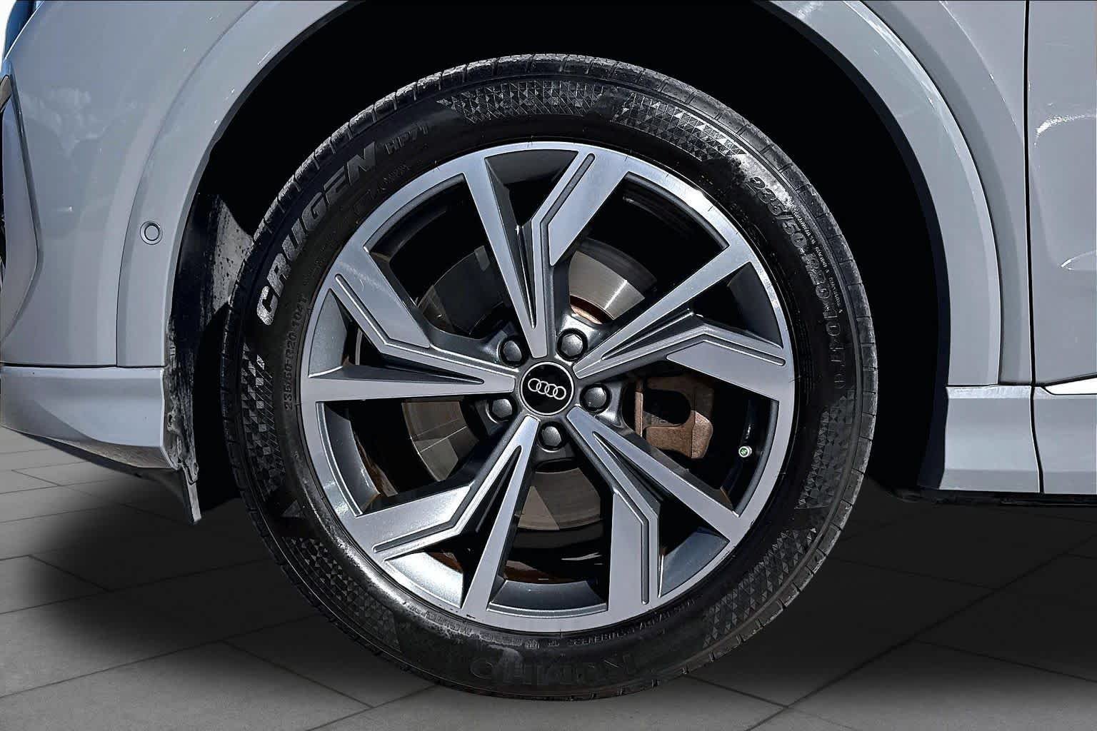 Used 2023 Pebble Gray Audi Premium Plus image 10