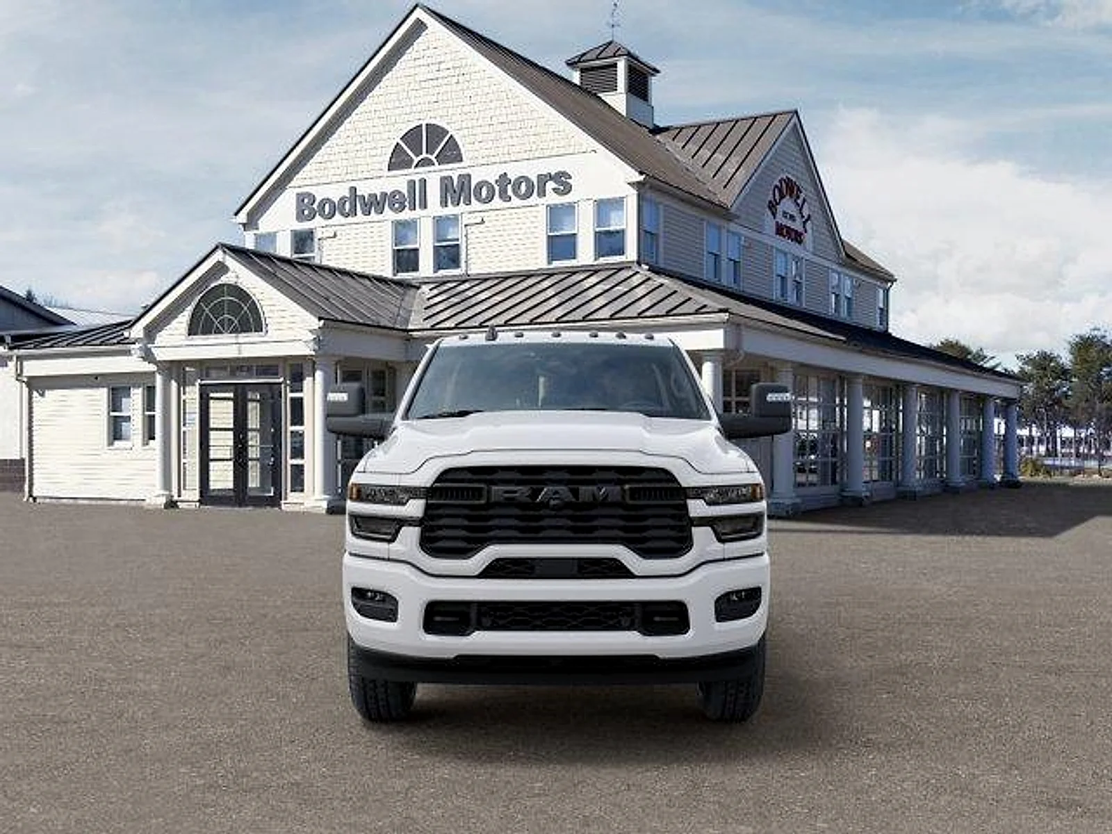 New 2026 Bright White Clearcoat RAM Big Horn Crew Cab 4x4 6