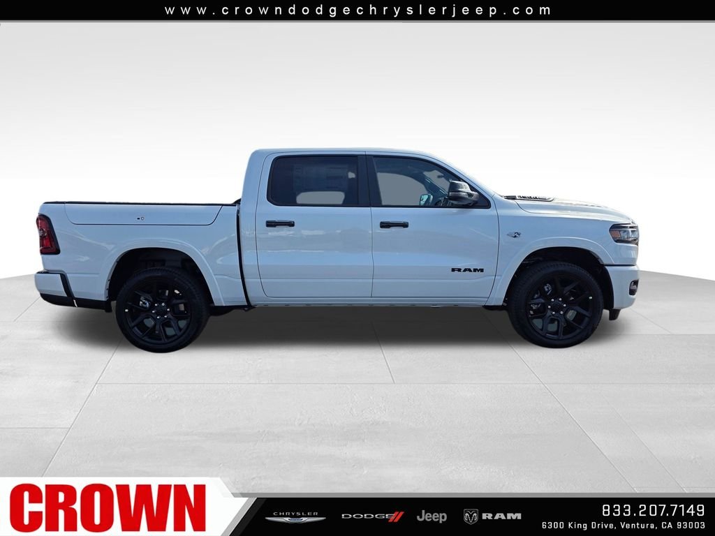 New 2026 Ivory White Tri-Coat Pearl-Coat Exterior Paint RAM Laramie image 4