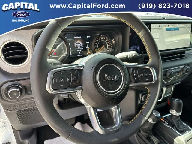 Used 2024 White Jeep Sahara image 24