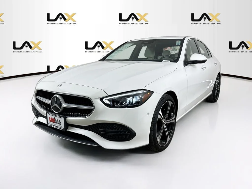 Used 2024 White Mercedes-Benz C 300 image 3