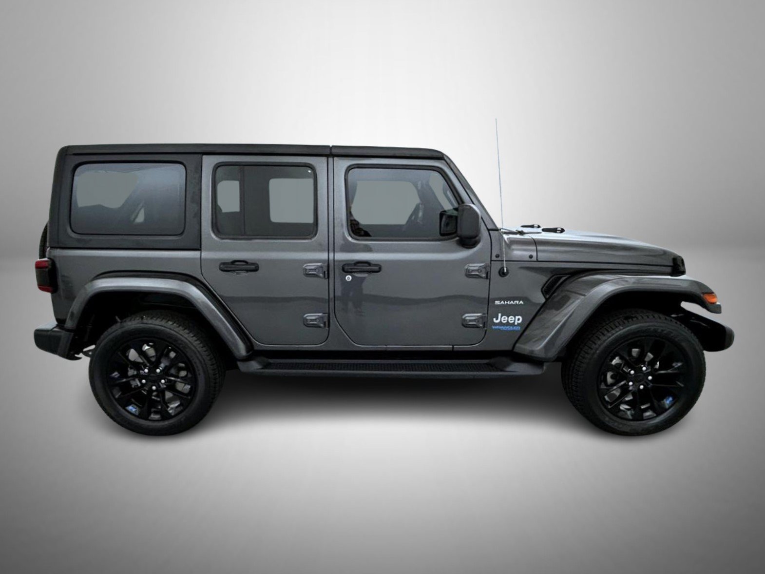Certified Used 2022 Gray Jeep Unlimited Sahara 4xe image 4