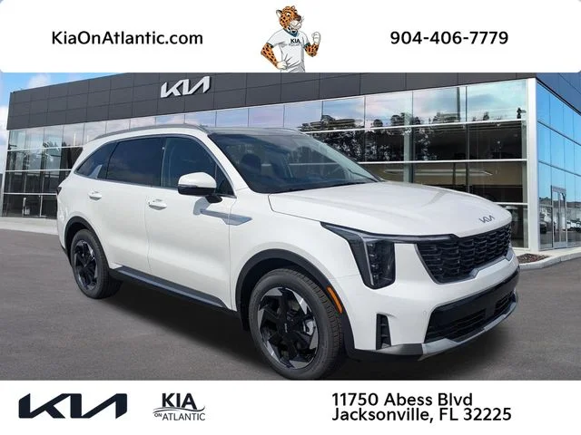 New 2026 Snow White Pearl Kia EX image 1