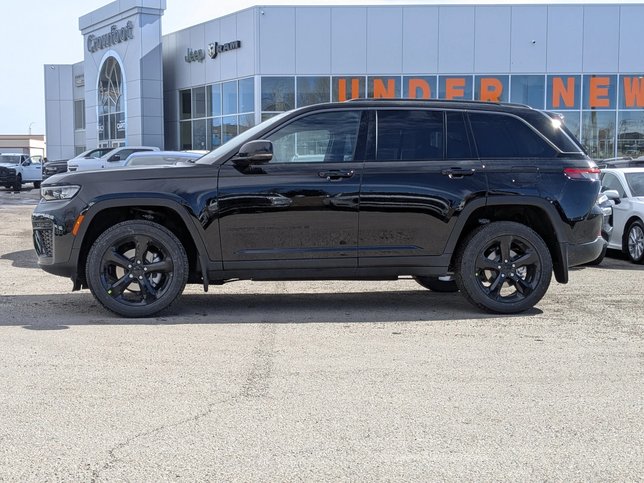 New 2026 Black Jeep Altitude - - Power Sunroof - 20 Gloss Black Wheels - Capri Leatherette/Suede - Remote Start & More! image 5