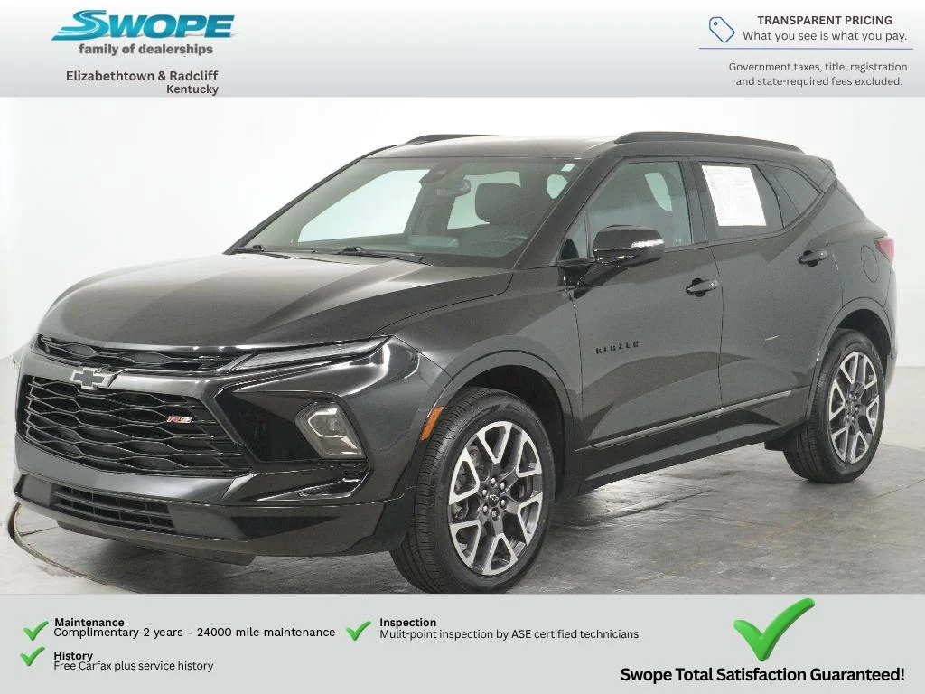 Used 2023 BLACK Chevrolet RS image 8