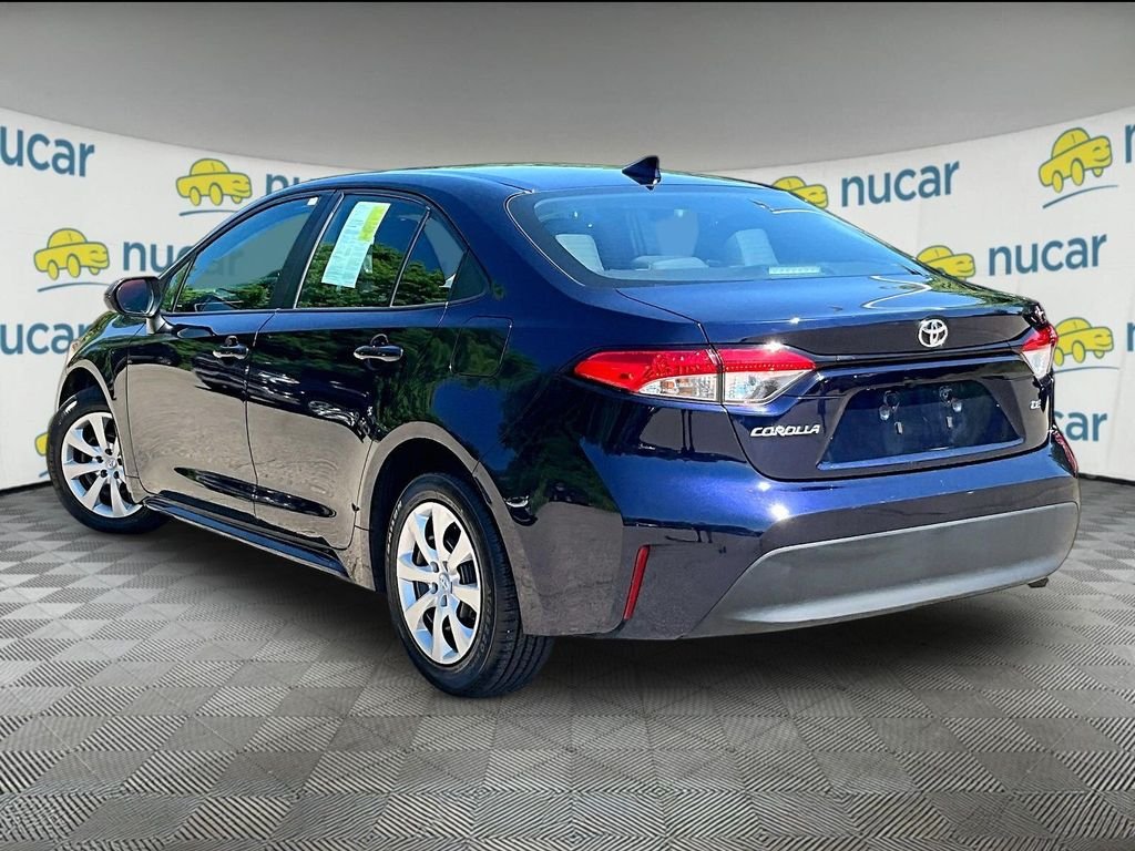 Used 2023 Blue Toyota LE image 4