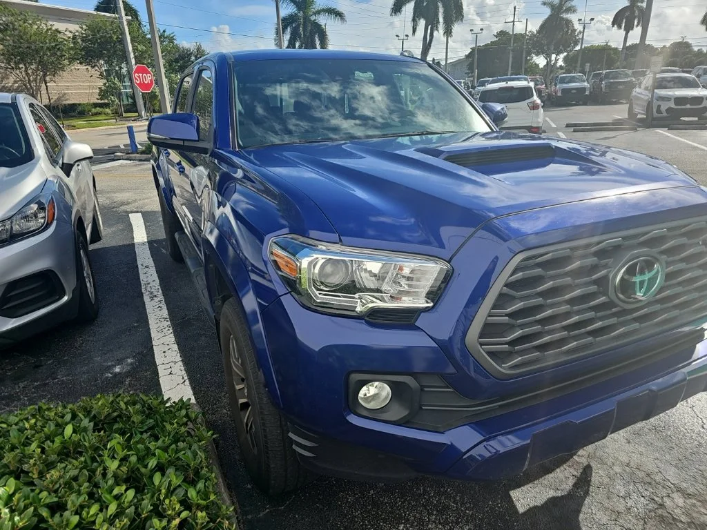 Used 2022 Blue Toyota TRD Sport image 1