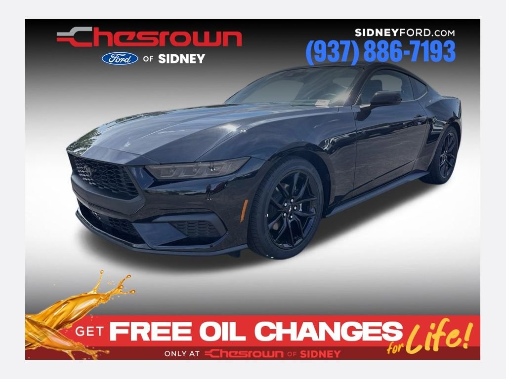 New 2026 Shadow Black Ford EcoBoost® Premium Fastback image 1