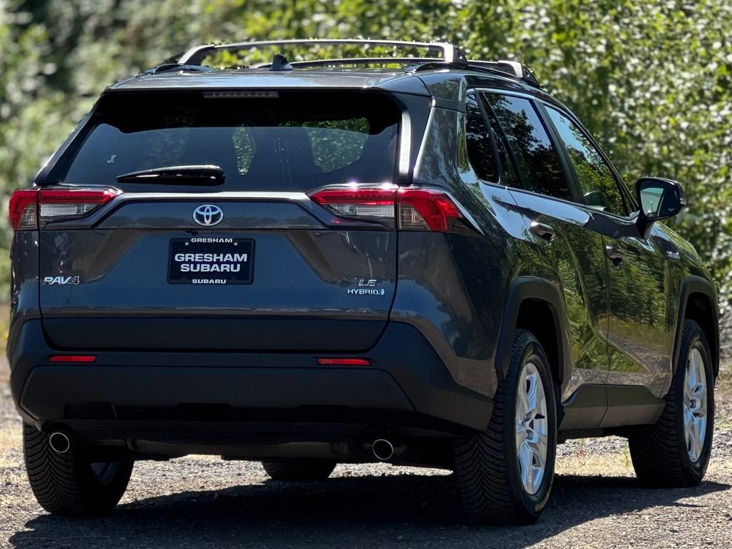 Used 2020 Magnetic Gray Metallic Toyota LE image 7