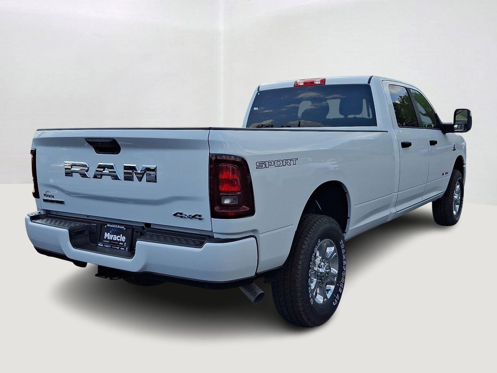 New 2026 Bright White Clearcoat RAM Big Horn image 3