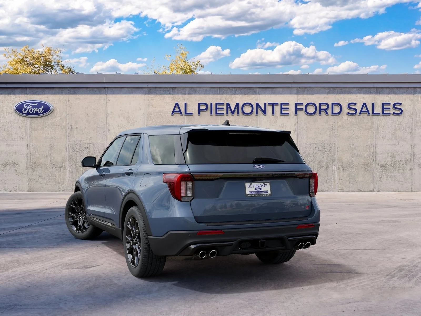 New 2027 Vapor Blue Metallic Ford ST image 8