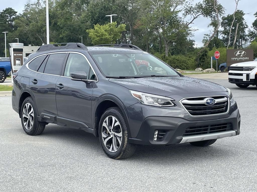 Used 2021 Magnetite Gray Metallic Subaru Limited XT image 1
