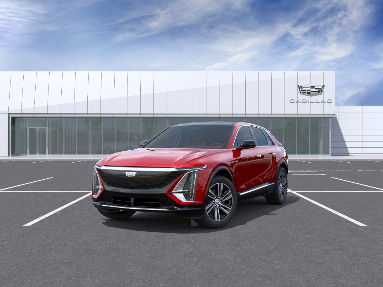 New 2026 Radiant Red Tintcoat Cadillac Premium Luxury image 8