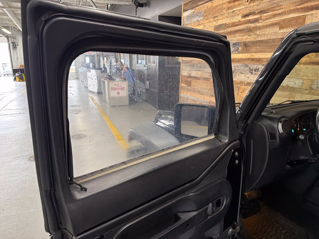 Used 2017 Black Clearcoat Jeep Willys Wheeler image 9