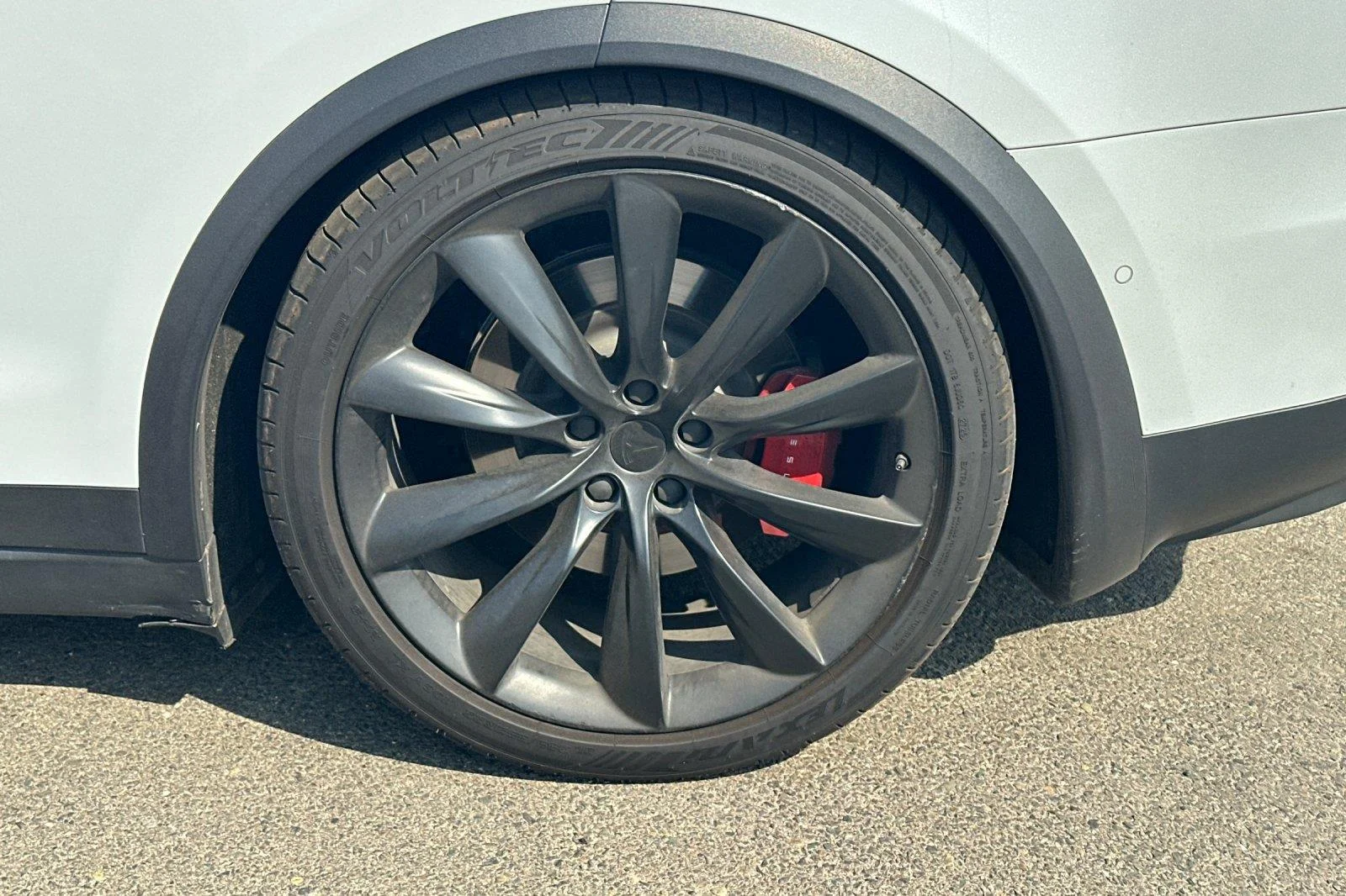 Used 2020 Pearl White Multi-Coat Tesla Performance image 4
