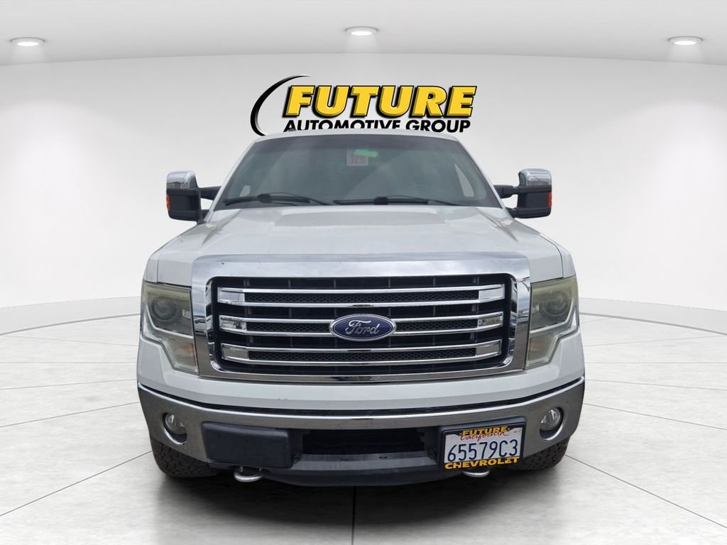Used 2013 White Ford Lariat image 2