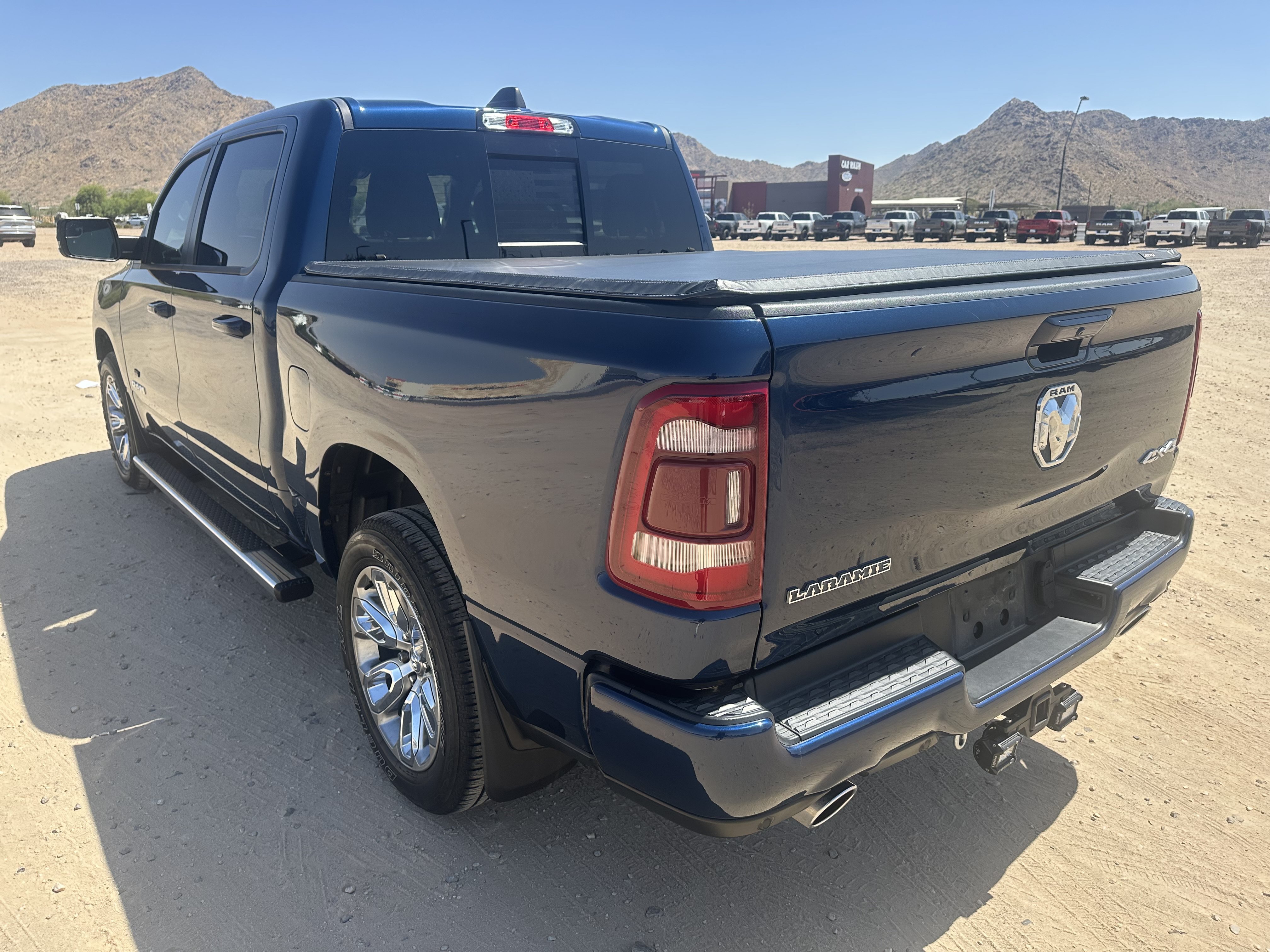 Used 2024 Patriot Blue Pearlcoat Ram Laramie image 3