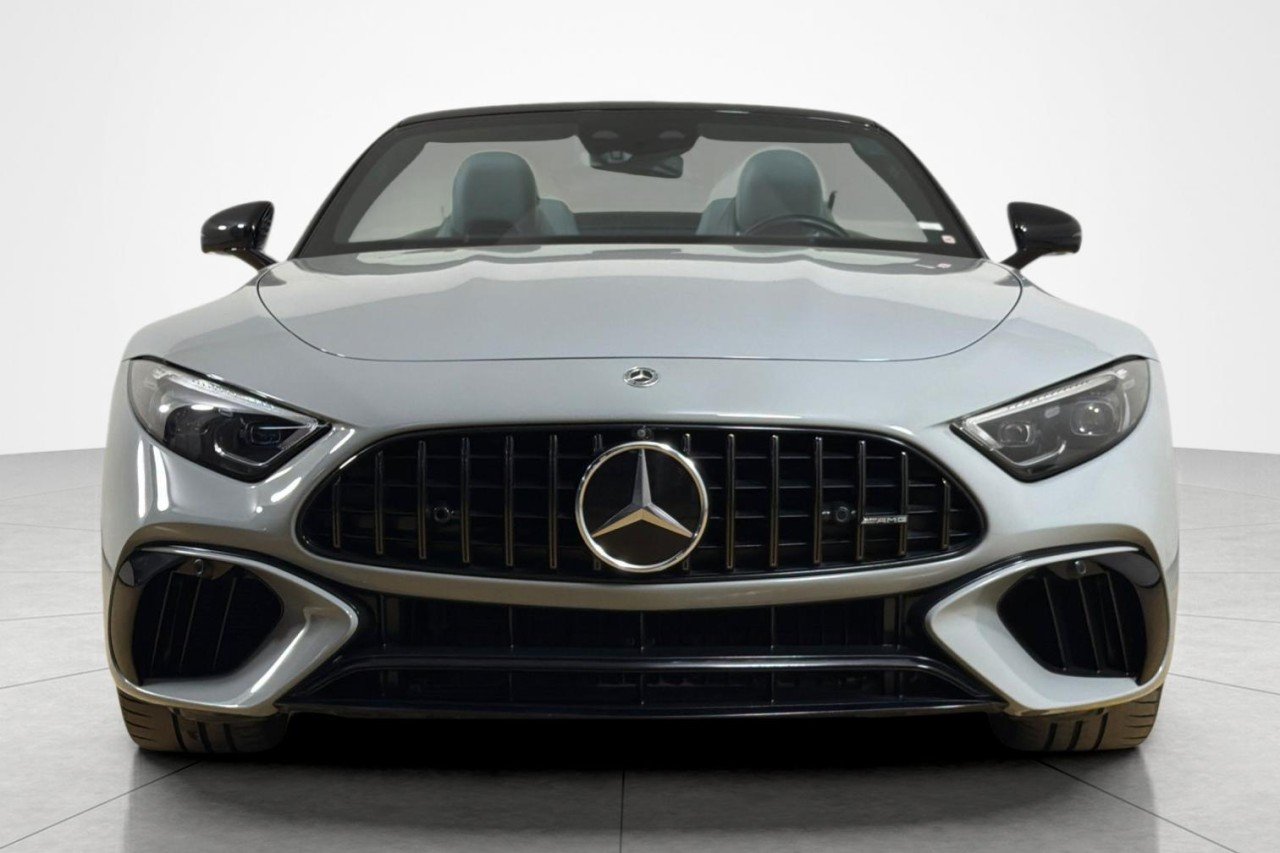 Certified Used 2022 MANUFAKTUR Alpine Grey Mercedes-Benz AMG® SL 55 image 8