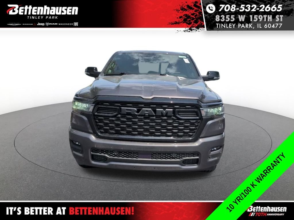 New 2026 Granite Crystal Metallic Clear-Coat Exterior Paint RAM Big Horn image 14