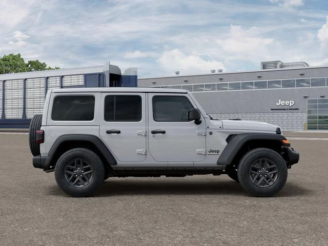 New 2026 Bright White Clear-Coat Exterior Paint Jeep Sport S image 21