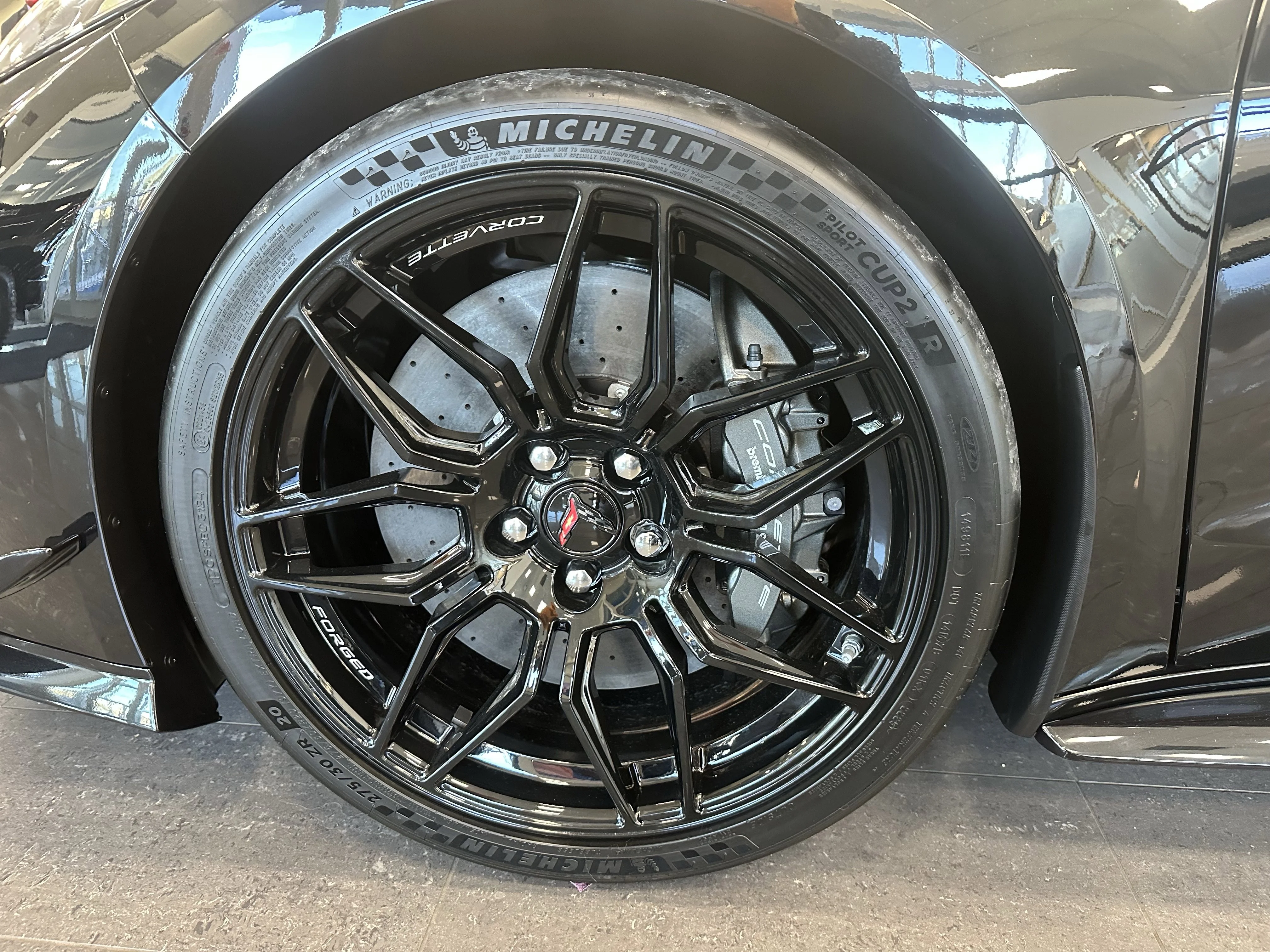 New 2026 Black Chevrolet 3LZ Z06 image 6