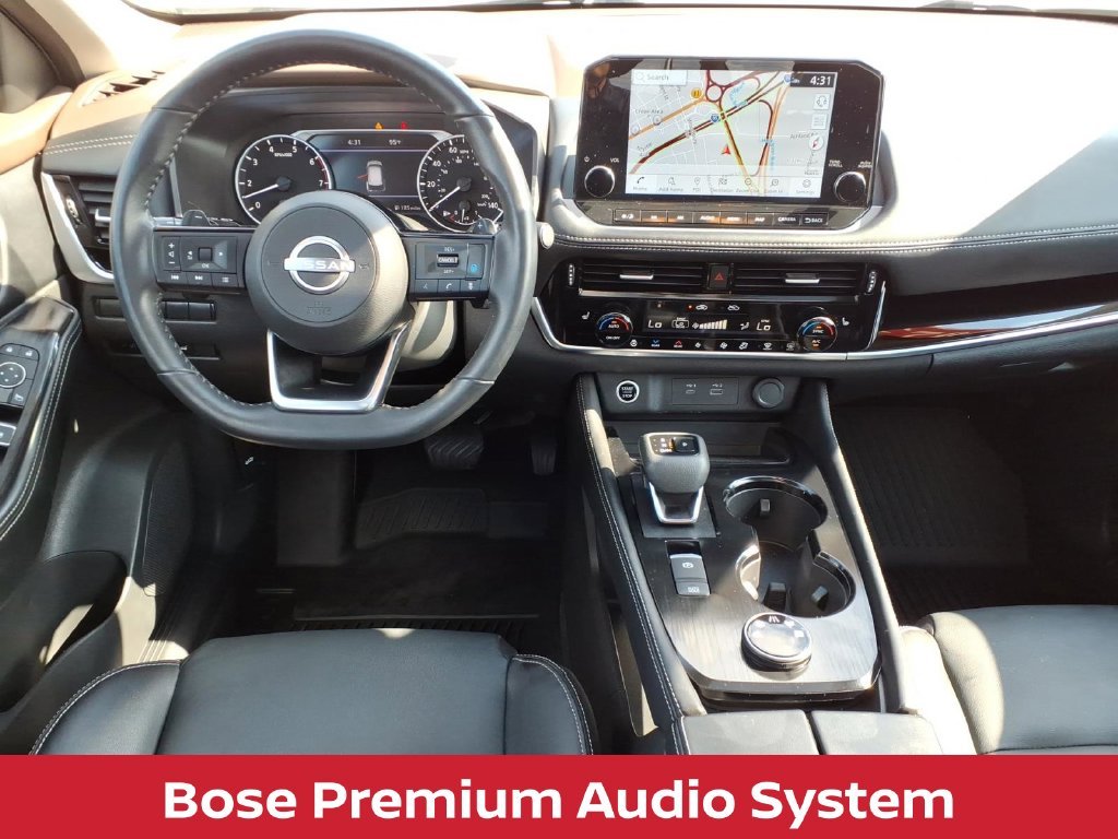 Used 2023 Pearl White Nissan SL premium w/heated leather seats & pano roof image 19