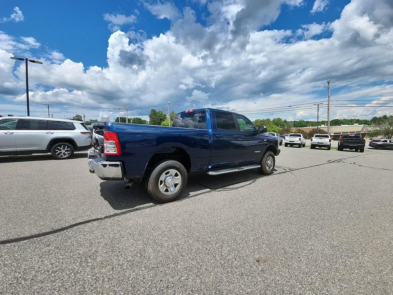 Used 2021 Patriot Blue Pearlcoat Ram Big Horn image 8