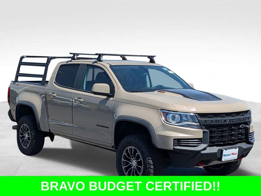 Certified 2022 Chevrolet Colorado ZR2 with VIN 1GCPTEE14N1182002 for sale in Inver Grove Heights, Minnesota