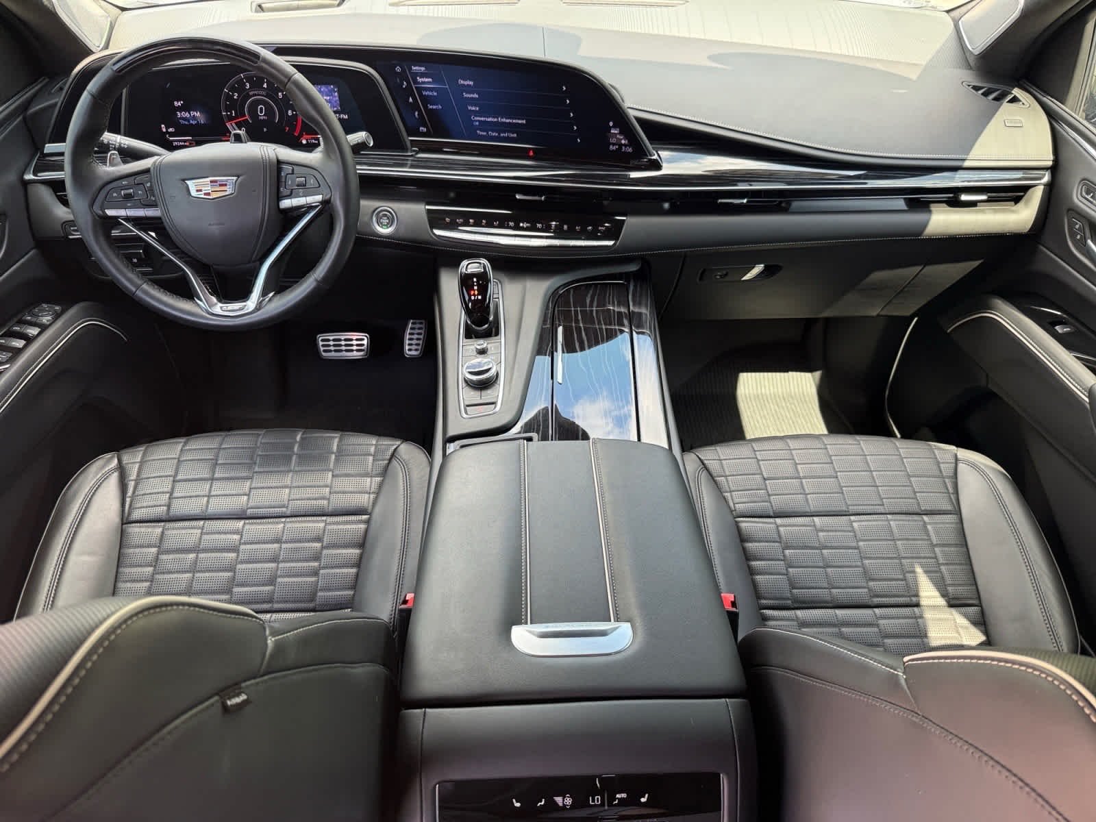 Used 2023 Argent Silver Metallic Cadillac AWD V-Series image 12