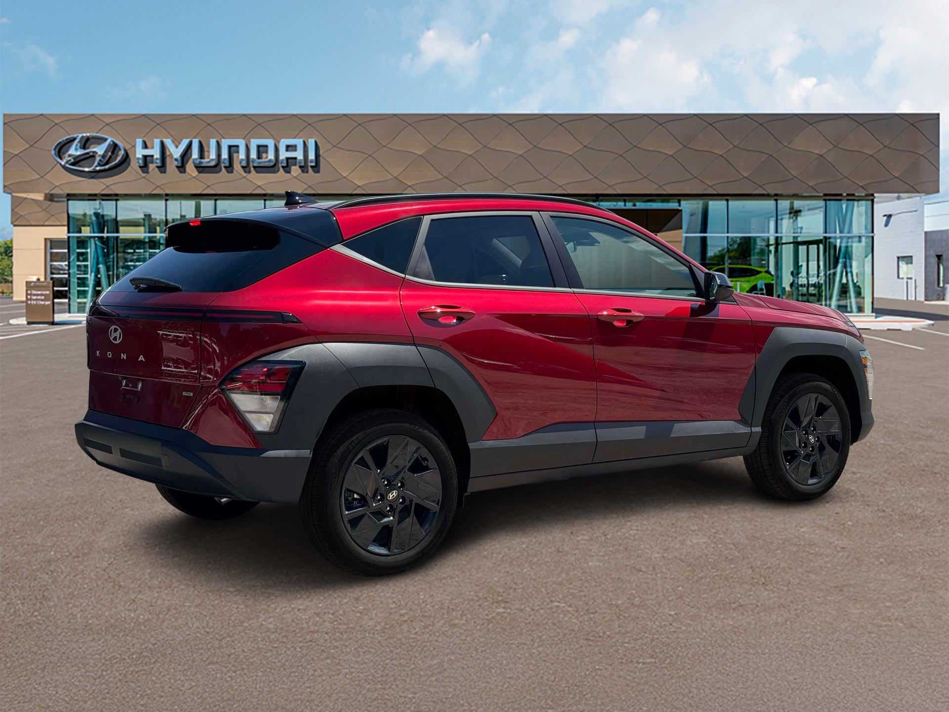 New 2027 Red Hyundai SEL Sport AWD image 8